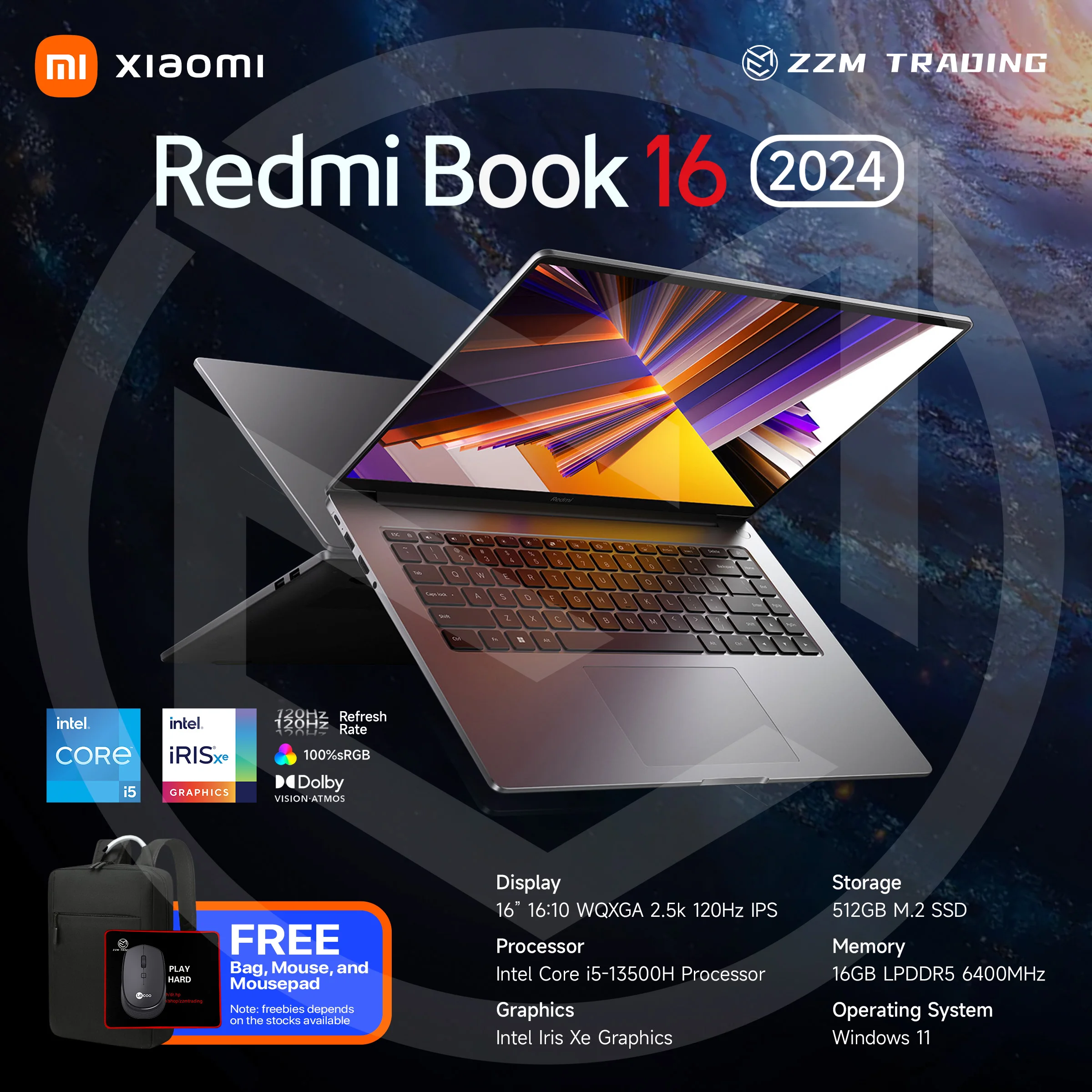 

Новинка, в наличии, ноутбук Xiaomi RedmiBook 16, новый ноутбук, искусственная кожа, 16 ГБ ОЗУ, 512 ГБ/1 ТБ SSD, Intel Iron XE/UHD