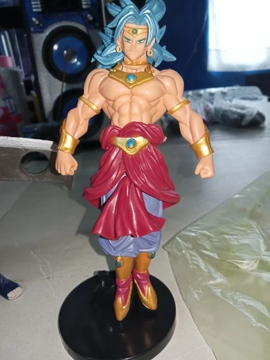 20cm Dragon Ball Anime Figure Broli Super Figma Toys DBZ Super Action Figurine PVC Collection Model Toys For Kids Gifts photo review