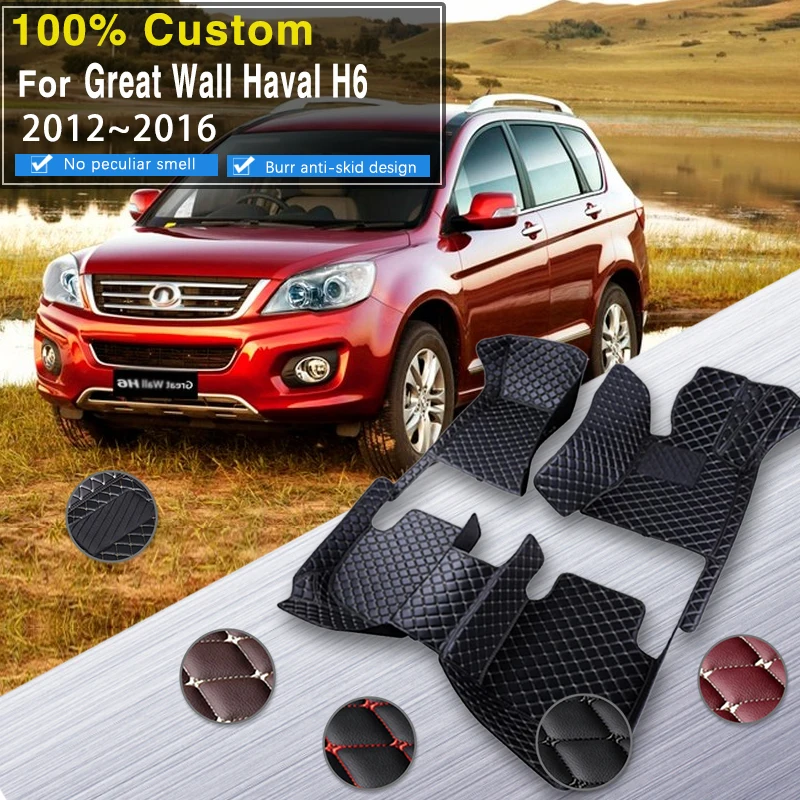 

Car Floor Mats For Great Wall Haval H6 2012~2016 Waterproof Tapetes Para Carro Alfombrillas Coche Car Mats Floor Car Accessories