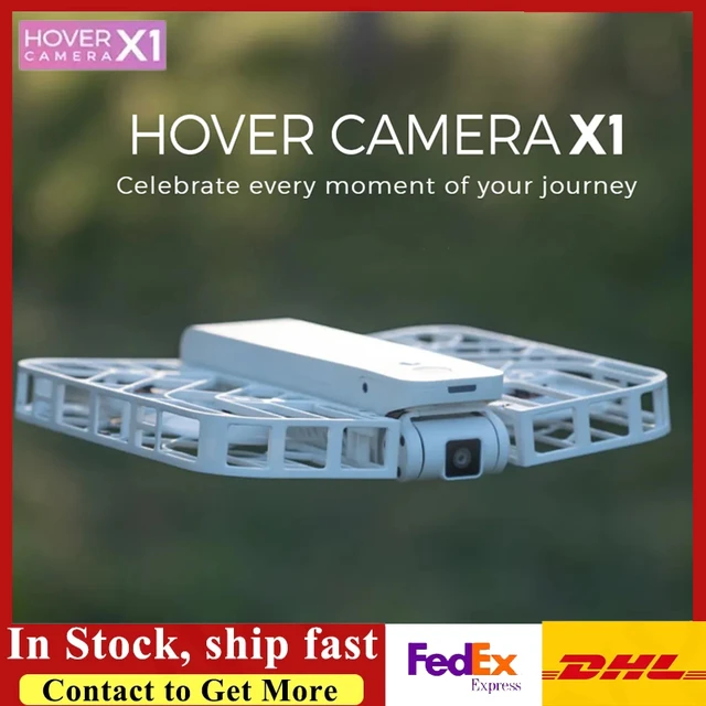 HOVER Camera X1 Foldale Drone Flying Camera Pocket-Sized Free Expedited  Shipping