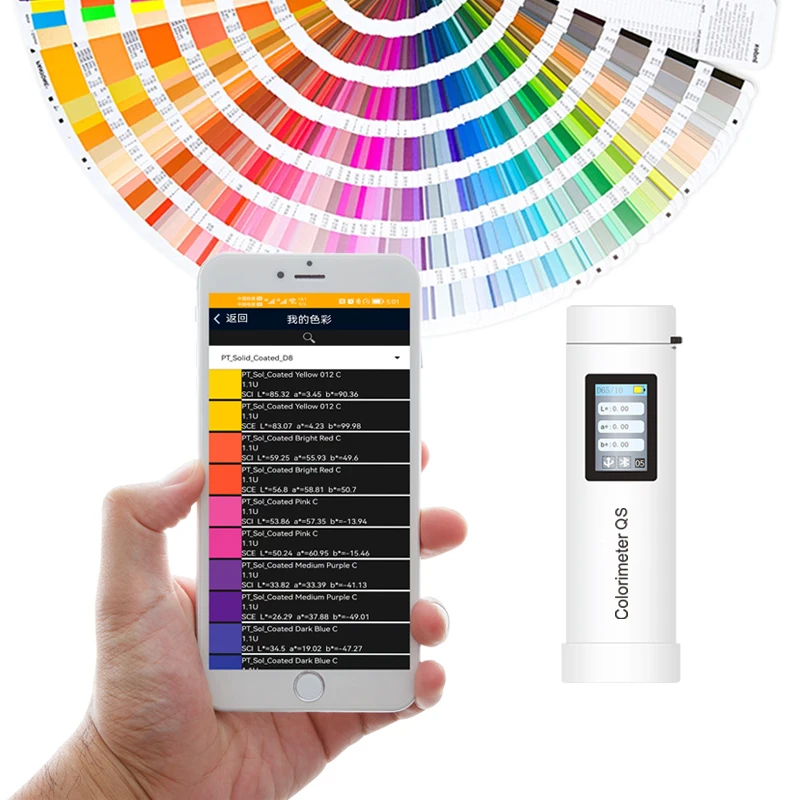 3NH Cheap Portable Colorimeter Price 0.01 Accuracy Color Sensor and Capturing for Textile Printing Paint Plastic Colorimeter QS