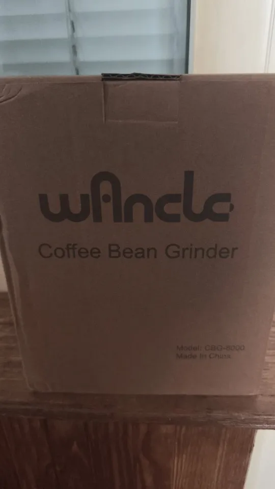 Wancle Electric Burr Coffee Grinder Adjustable Burr Mill Conical Coffee Bean Grinding with 28 Precise Grind Setting 220V/120V photo review