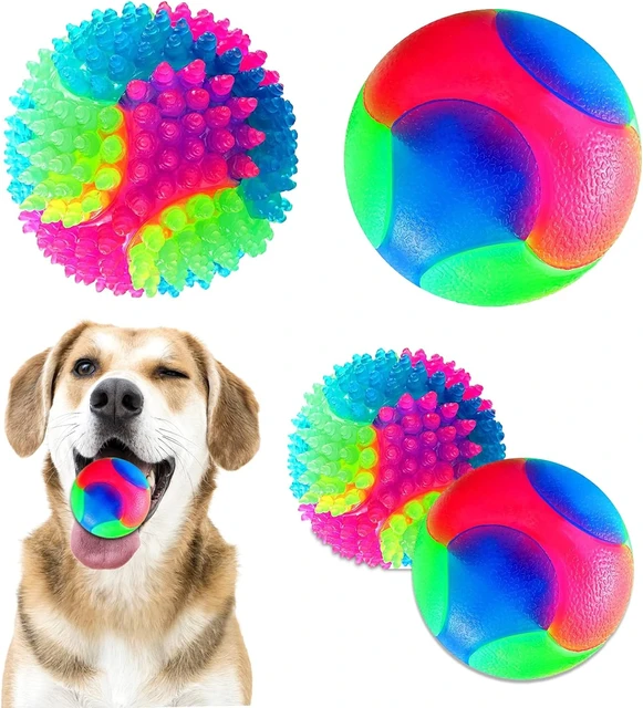 Puppy Chew Toys Dog Toys Spikey Balls Hedgehog Ball Interactive