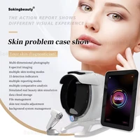 3D AI Face Skin Diagnostics Analyzer With Microscopic Detection 36 Million HD Pixel Facial Scanner Tester Skin Analysis Machine 2