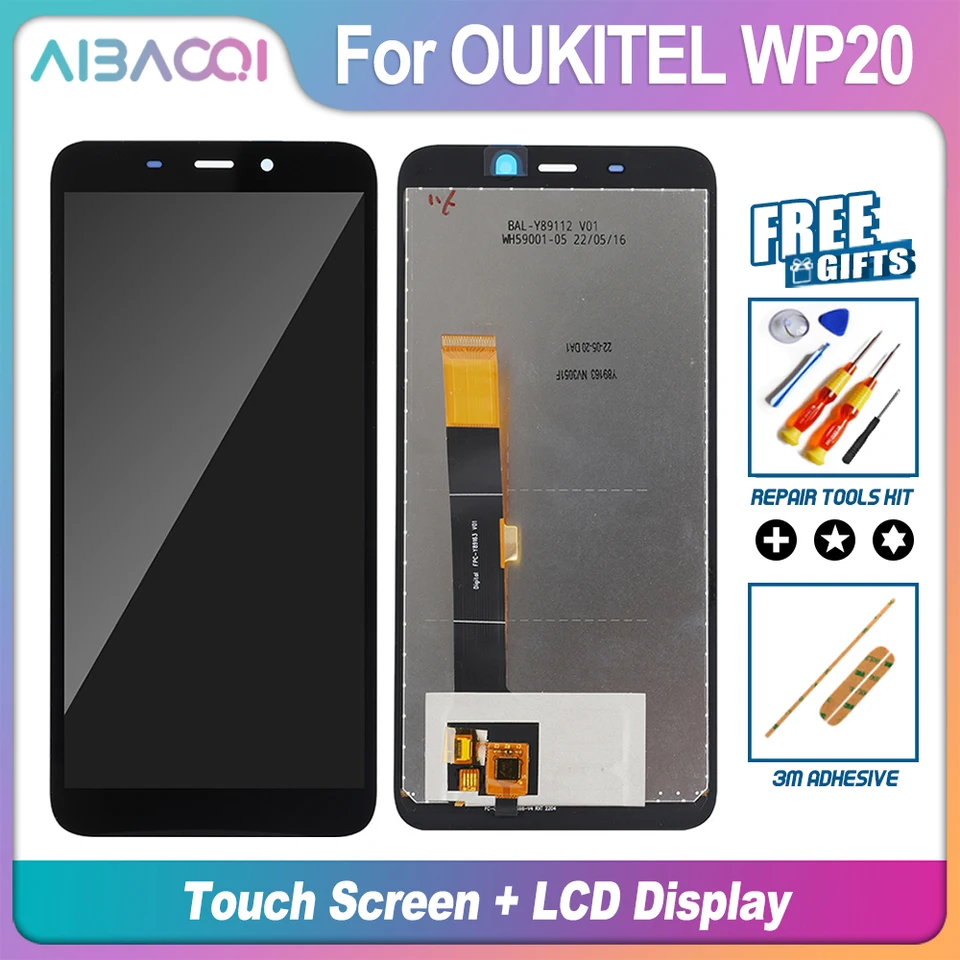 E-YIIVIIL Nuovo display di ricambio compatibile con OUKITEL WP18
