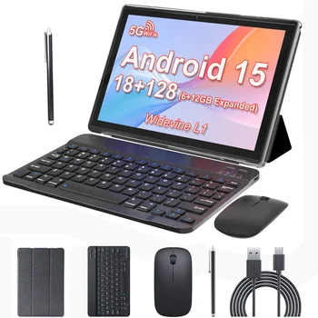 ZZB Tablet 10 Inch Android 15 1
