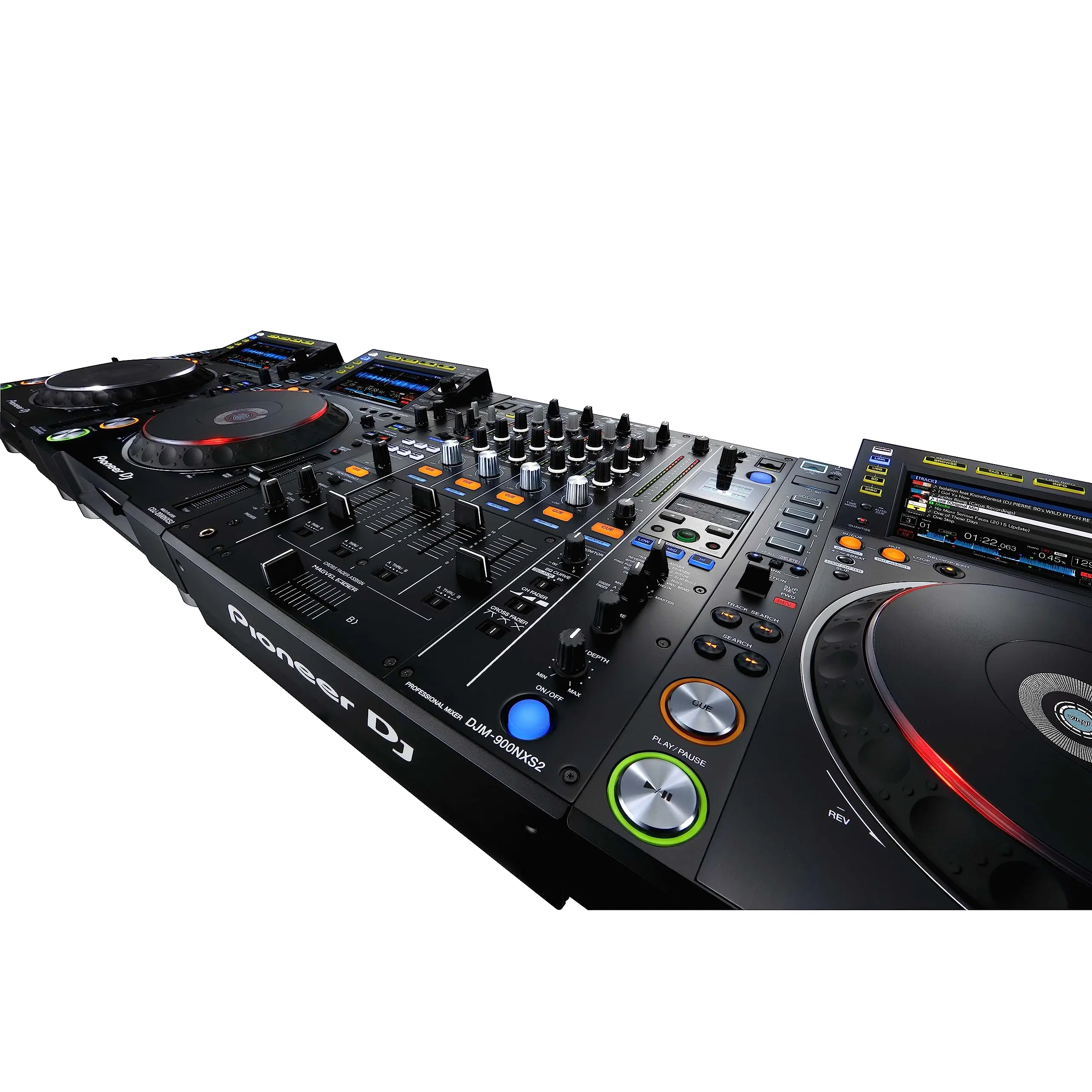 

Новый 281Pioneer DJ набор 2x CDJ nexus2 Nxs2 2 1X DJM 2000 Nexus.
