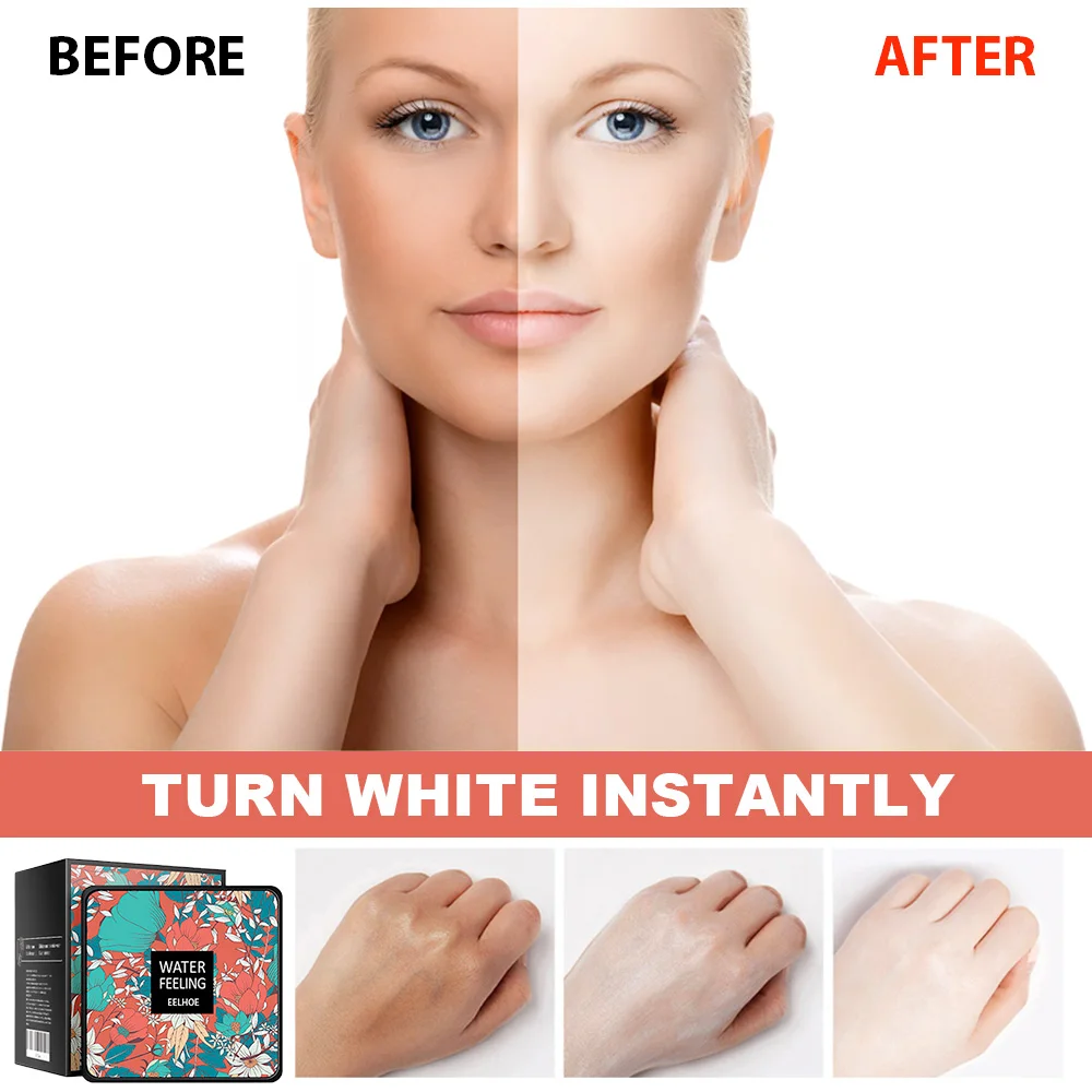 EELHOE Face Makeup Air Cushion BB Cream Perfect Coverage Brighten Skin Tone Moisturizing Oil Control Concealer Makeup BB Cream