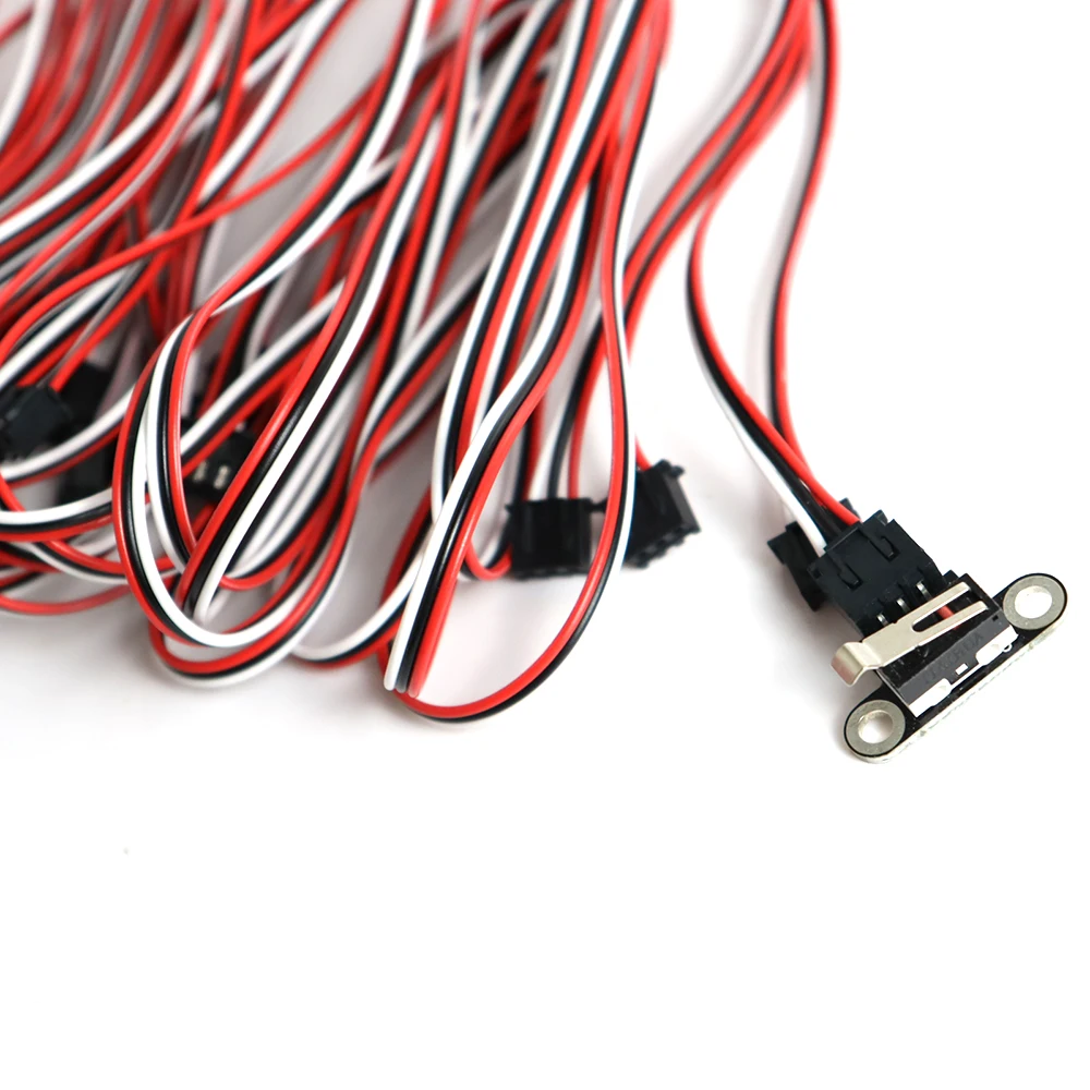 Mini Limit Switch 3-Pin Cable Vertical for CNC 3018-PRO/3018-Max Metal 3p port on control board 3PCS micro limit switches
