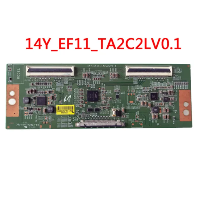 Original TV Tcon Board 14Y_EF11_TA2C2LV0.1 Logic Board 55Q1F LED55C2000I 55Q2F 40EC510N TV Repair Accessories