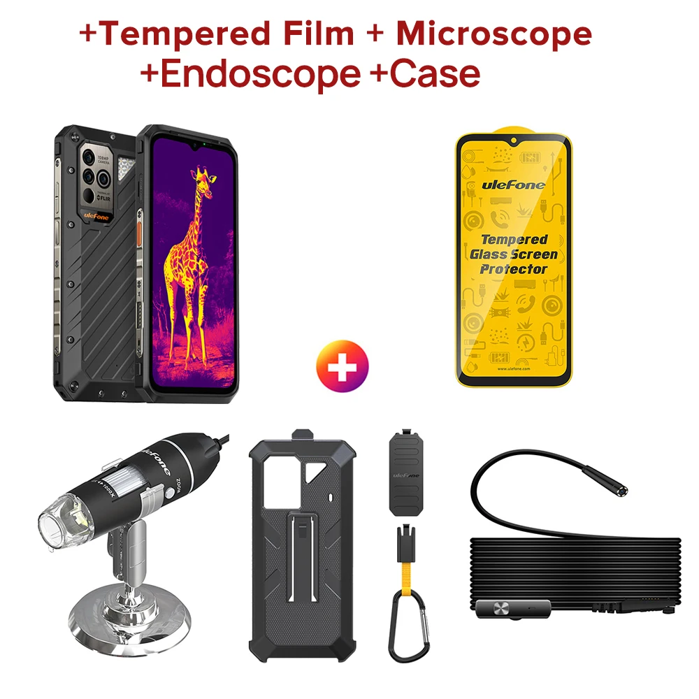 Ulefone Power Armor 18T Ultra 5G Rugged Phone 512GB ROM +