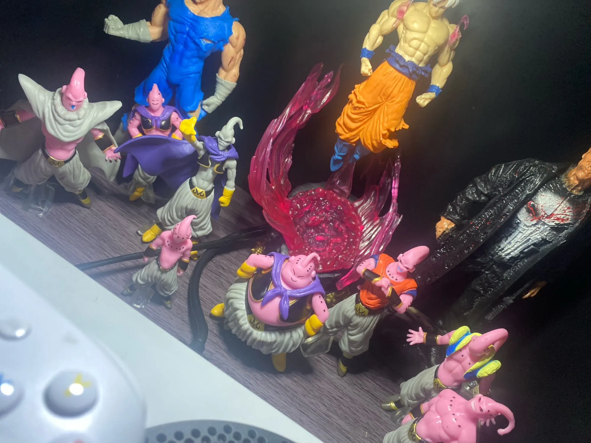 Dragon Ball Z | Majin Buu Fat Buu | Anime | 8-Piece Mini Display Statue Set