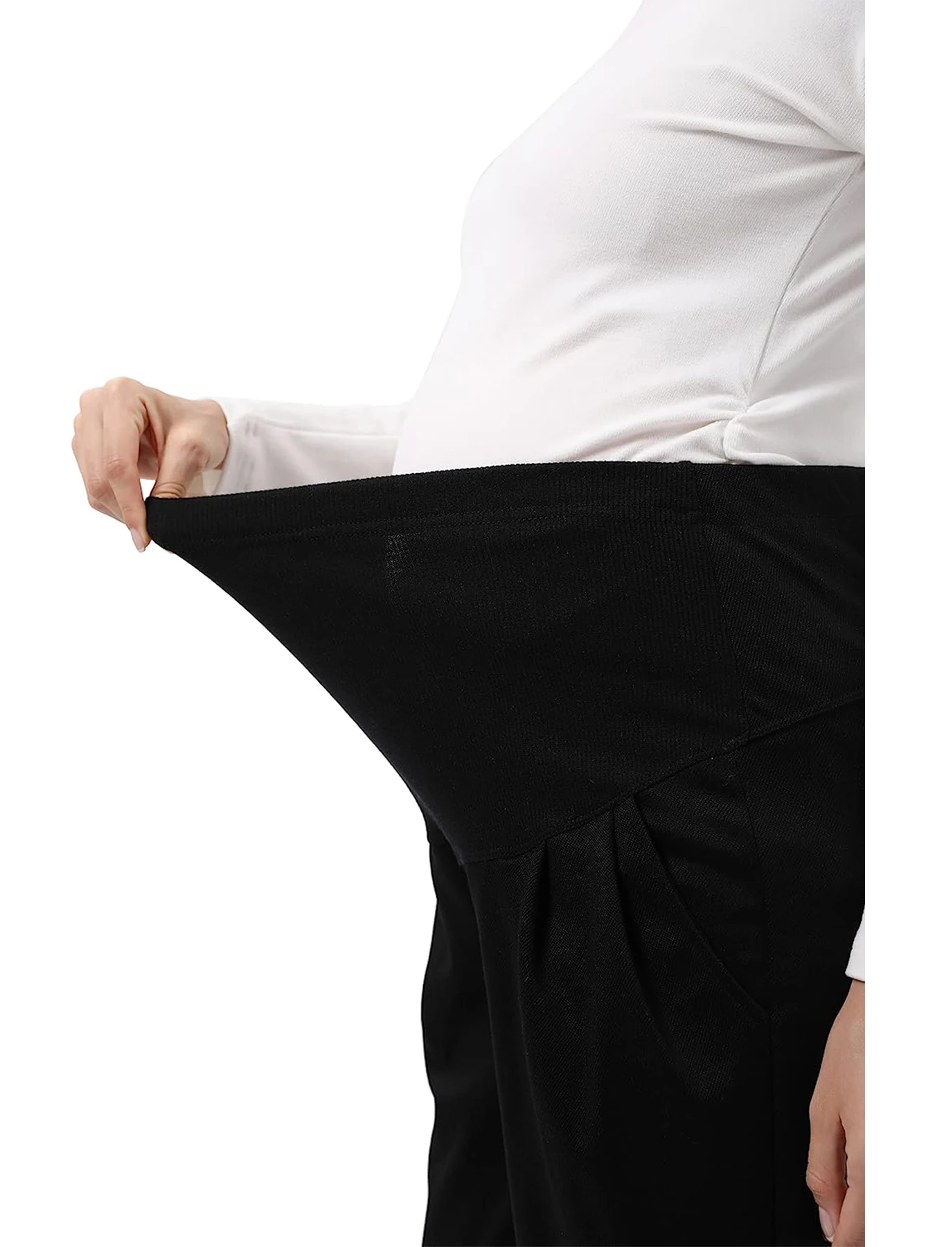 Maternity Pants Women's Activewear Jogger Track Cuff Sweatpants for Work Lounge