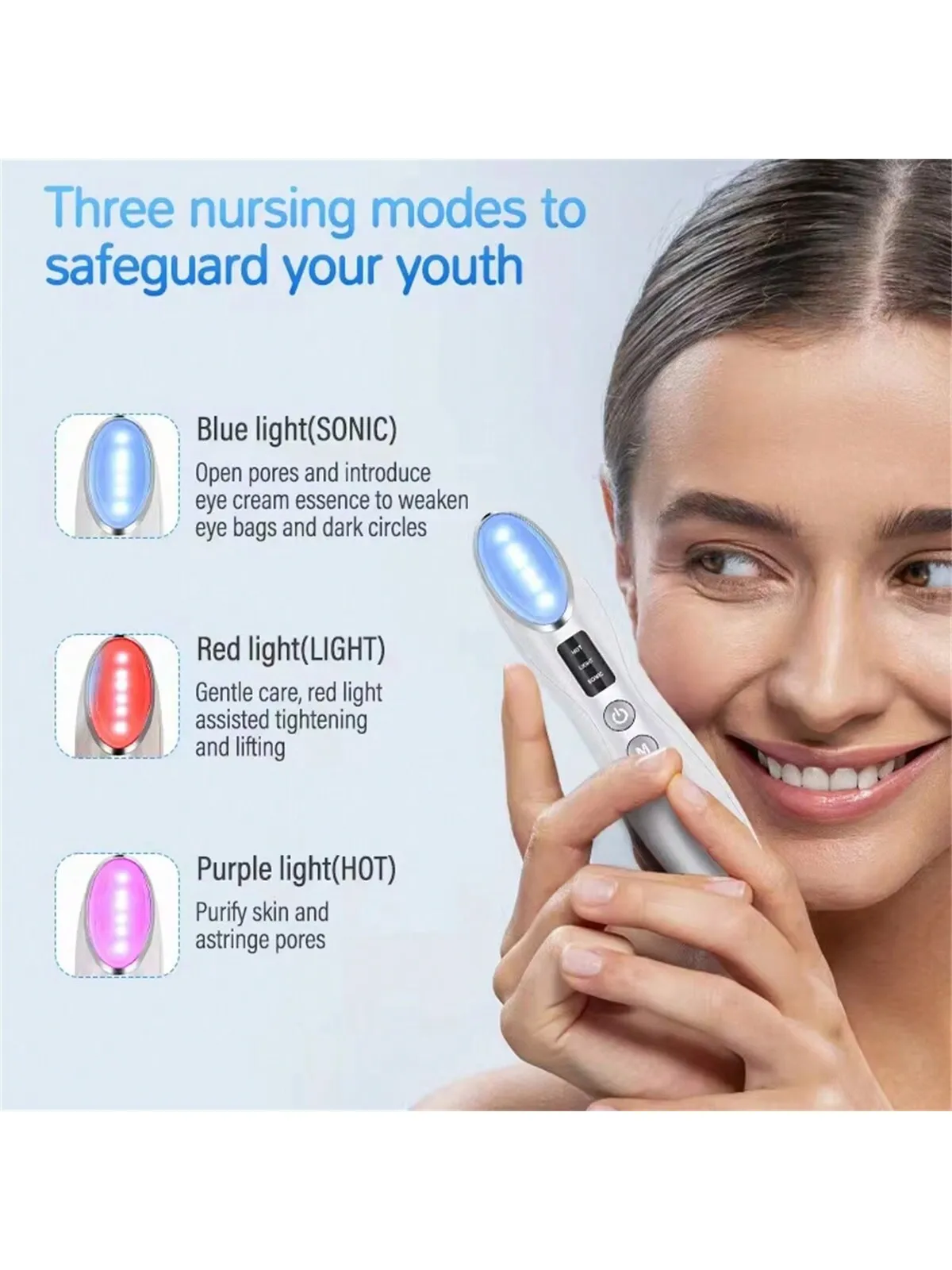 Electric Face Lifting Massager Device for Skin Care