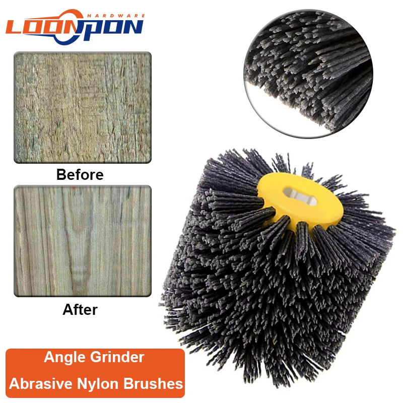 Spazzola Per Lucidatura A Grana 120 - Per Ruote, Legno E Metalli | Setole In Nylon Resistente | Ideale Per Fai Da Te - Foto 9