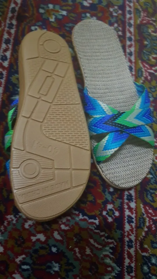 Indoor Slippers Women Home Shoes Lightweight Linen Couple Slippers Lightweight Home Slippers photo review