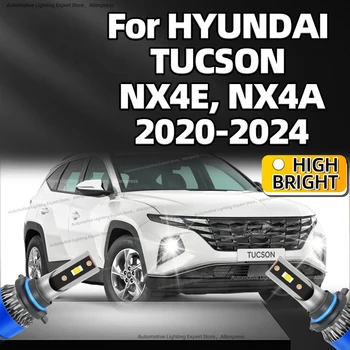 Hyundai Tucson NX4E/NX4A 2020–2024 LED HB3/9005 Headlight Bulbs – 30,000LM, Cold White 6000K