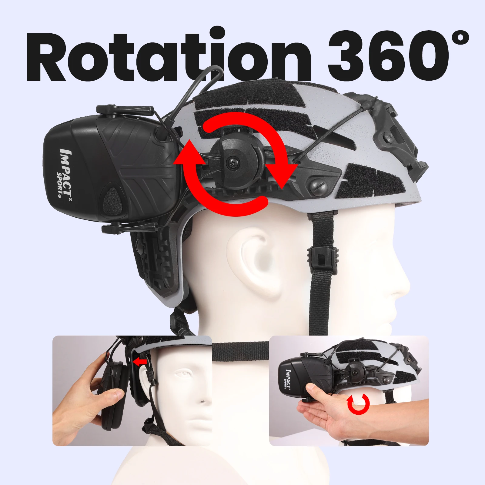 Professional Tactical Electronic Shooting Earmuff Outdoor Hunting Sports Anti-noise Headset Sound Amplification Headphone electronic earmuffs tactical headset