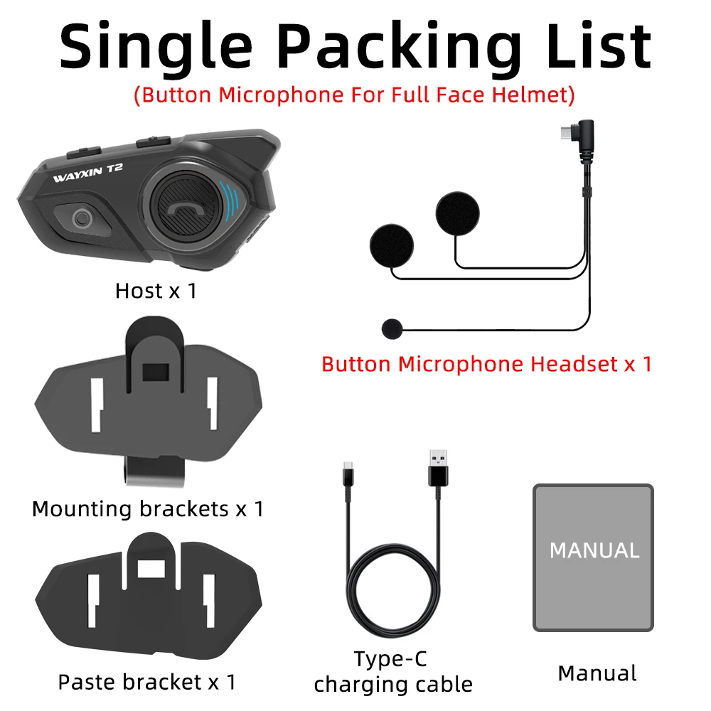 Button Mic Full 1PCS