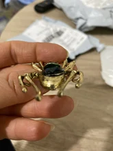 SKEDS ヴィンテージクリスタルクラシックスパイダー昆虫ブローチ