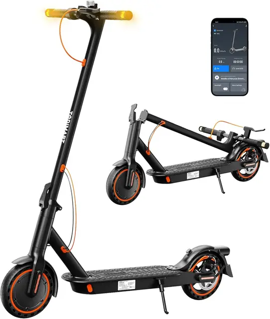TODIMART T3S 8.5 inch Electric Scooter 500W Adult E-Scooter 36V10.4Ah 30km/h Speed Support APP 30km Range City Electric Scooters 1