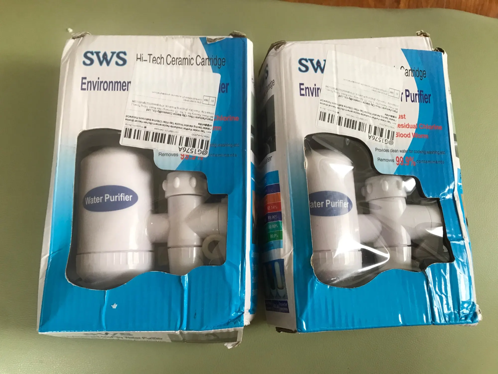 Washable Tap Water Purifier For Sink with Activated Carbon Filter photo review