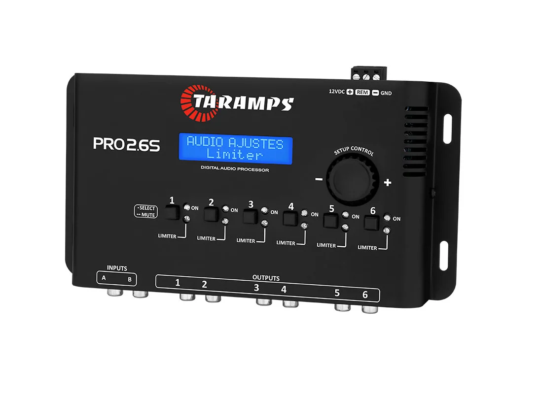 PRO2.6S TARAMPS クロスオーバープロセッサーイコライザー（Taramps 