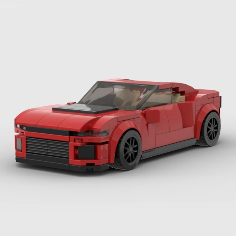 

MOC-83847 ZL1 MOC скоростной город автомобиль Чемпион гонщик суперкар строительный блок гоночный креативный гараж DIY сборка набор моделей