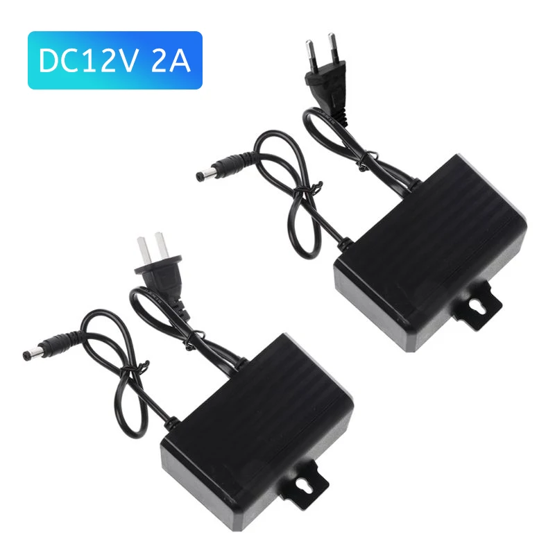 DC 12 V 2A 3 Meter Länge Netzteil Adapter Sicherheit Professionelle Konverter EU Stecker Für CCTV Kamera RXZ12V 2A