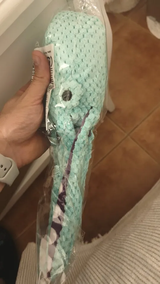 Perro mascota peluche pulpo juguete interactivo sonido anti-demolición hogar perro grande y pequeño aburrimiento compañero juguete photo review