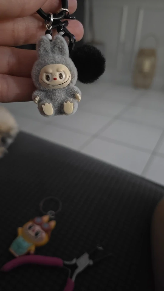 Series A&B&C&D, 35 styles: Mini Labubu-themed keychain & Bag Charm, Labubu Christmas​ photo review