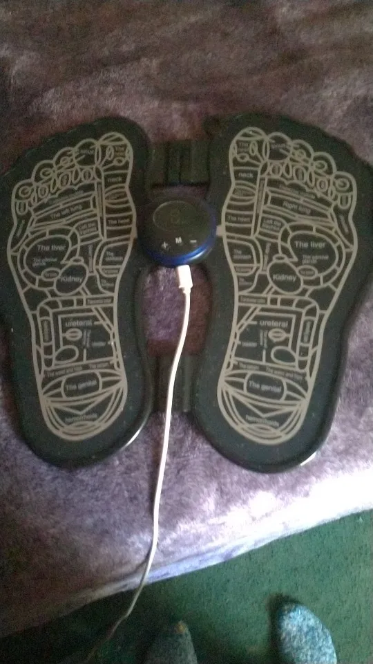 Electric Massager Pad EMS Foot Massager Pad photo review