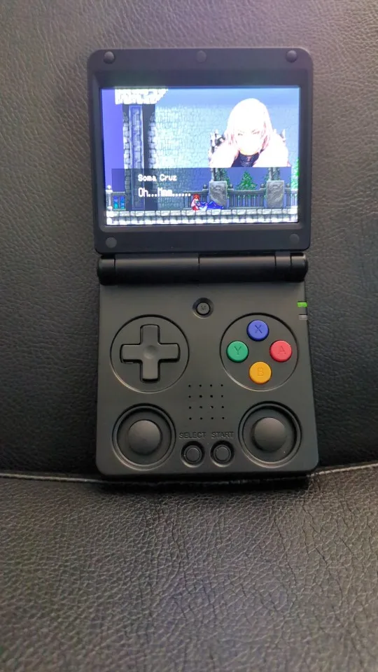 Anbernic RG34XXSP 3.4-Inch IPS Linux 64-bit Game Console H700 quad