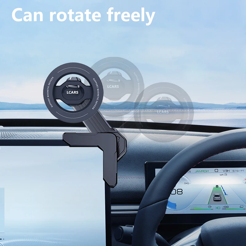 Car Phone Holder Rotatable Magnetic Support Bracket Tesla Model Y Model 3 New Energy Car Center Control Screen Dedicated