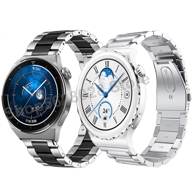 

Ремешок из нержавеющей стали для HUAWEI WATCH GT3 Pro 43 мм 46 мм, сменный Браслет для наручных часов Huawei Watch GT3 Pro