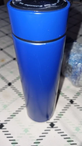 Garrafa Térmica Em Aço Inox Com Termômetro Digital 500ml Led photo review