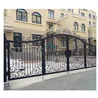 Garden Fence Driveway Wrought Iron Gates Design For Home China Manufacturers Suppliers 1