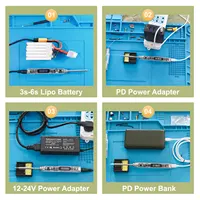 SI012 XT60 Intelligent OLED Electric Soldering Iron Sensitivity Adjustable Built-in Buzzer Suitable for T12/TS Soldering Tip 2