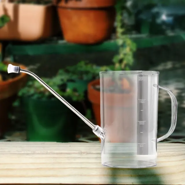 2L Watering Can Practical Flowers Gardening Tool Long Spout for Flower Bonsai House Plants Garden Flower Office Indoor Gardening 5