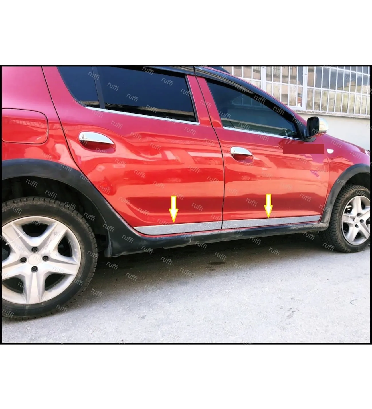 Chrome Mirror Covers For Renault Dacia Sandero Stepway 2012-2018 Car  Accessories 2 Pieces High Quality Chrome Exterior Parts - AliExpress