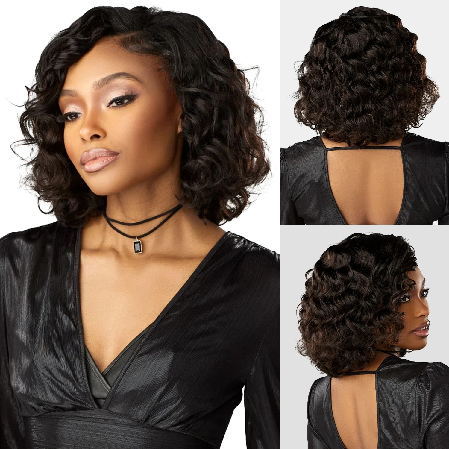 Sensationnel Virgin Human Hair Weave Empire Bundles 3X Multi Pack Brazilian Crul 5