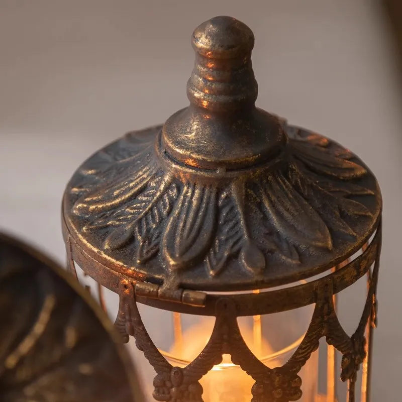 Lanterna Marocchina Decorativa Verde - Portacandele Per Esterno E Interno, Altezza 29cm - Foto 14