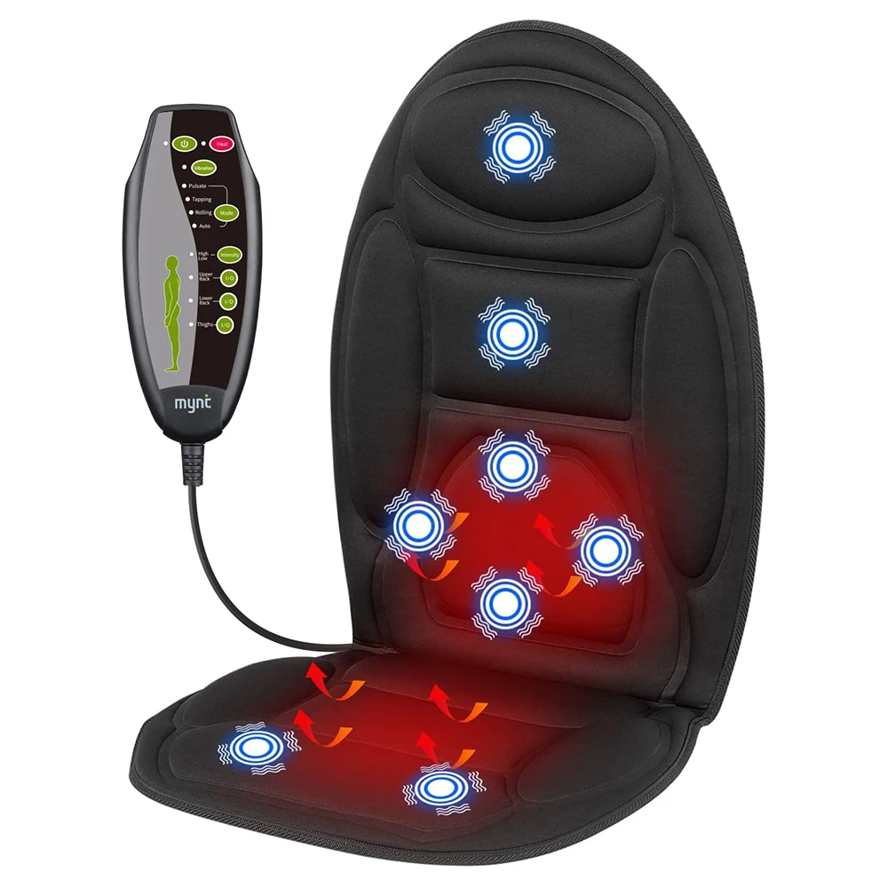 Mynt Shiatsu Heat Neck Massager with 8 Massage nodes