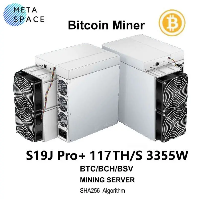 

BUY 3 GET 2 FREE Antminer S19j Pro+ 117TH/s 3355W Asic Bitcoin Miner SHA-256 BTC BCH Mining