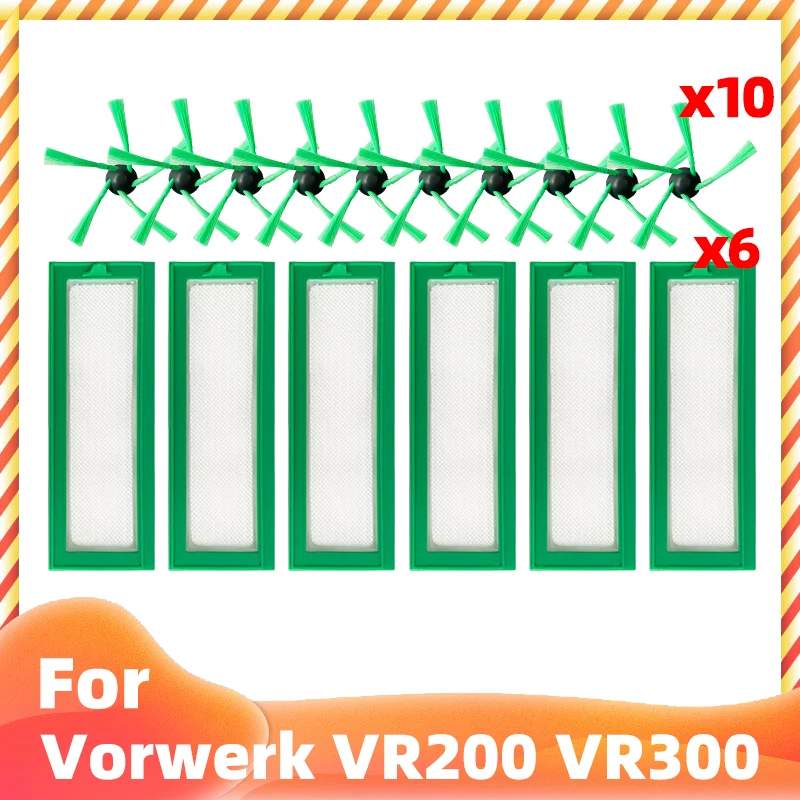KIT - 6x Filtro HEPA Per Aspirapolvere adatti per Vorwerk Kobold Folletto VR 100, VR100 - Neato XV11, XV12,XV15, XV21, XV25, XV Signature