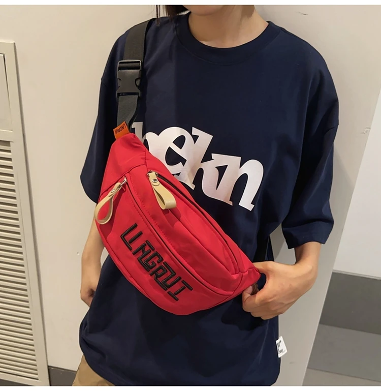 Lässige und Wasserdichte Gürteltasche für Herren und Damen Brusttasche – Detail 20