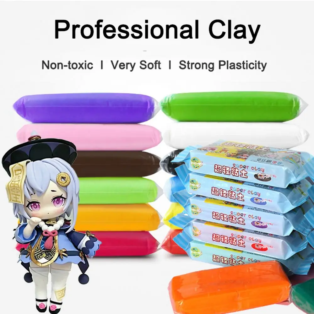 Professional Clay Light Soft Clay Air Dry Clay Genshin Impact Figure