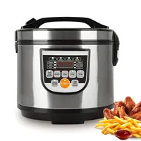 Cuiseur à riz Portable 5L camion électrique multi-cuiseur soupe bouillie cuisson des aliments vapeur alimentaire vapeur chaleur 1