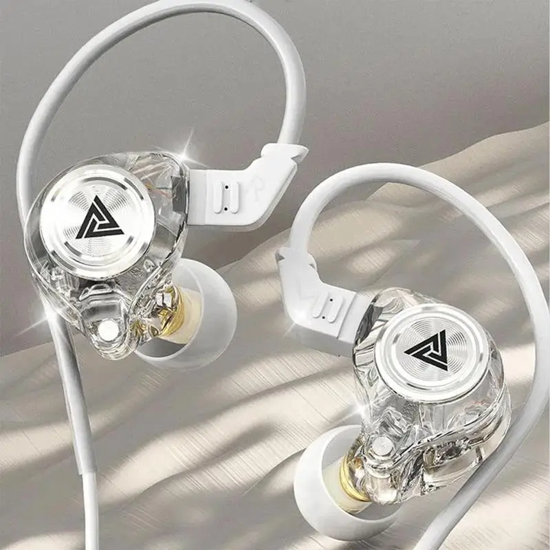 Wired Gaming Earbuds with MIC, QKZ AK3 in Ear Monitor Headphones, Deep Bass Sound, 1DD 10mm Dynamic Driver, IEM for Music Video 6