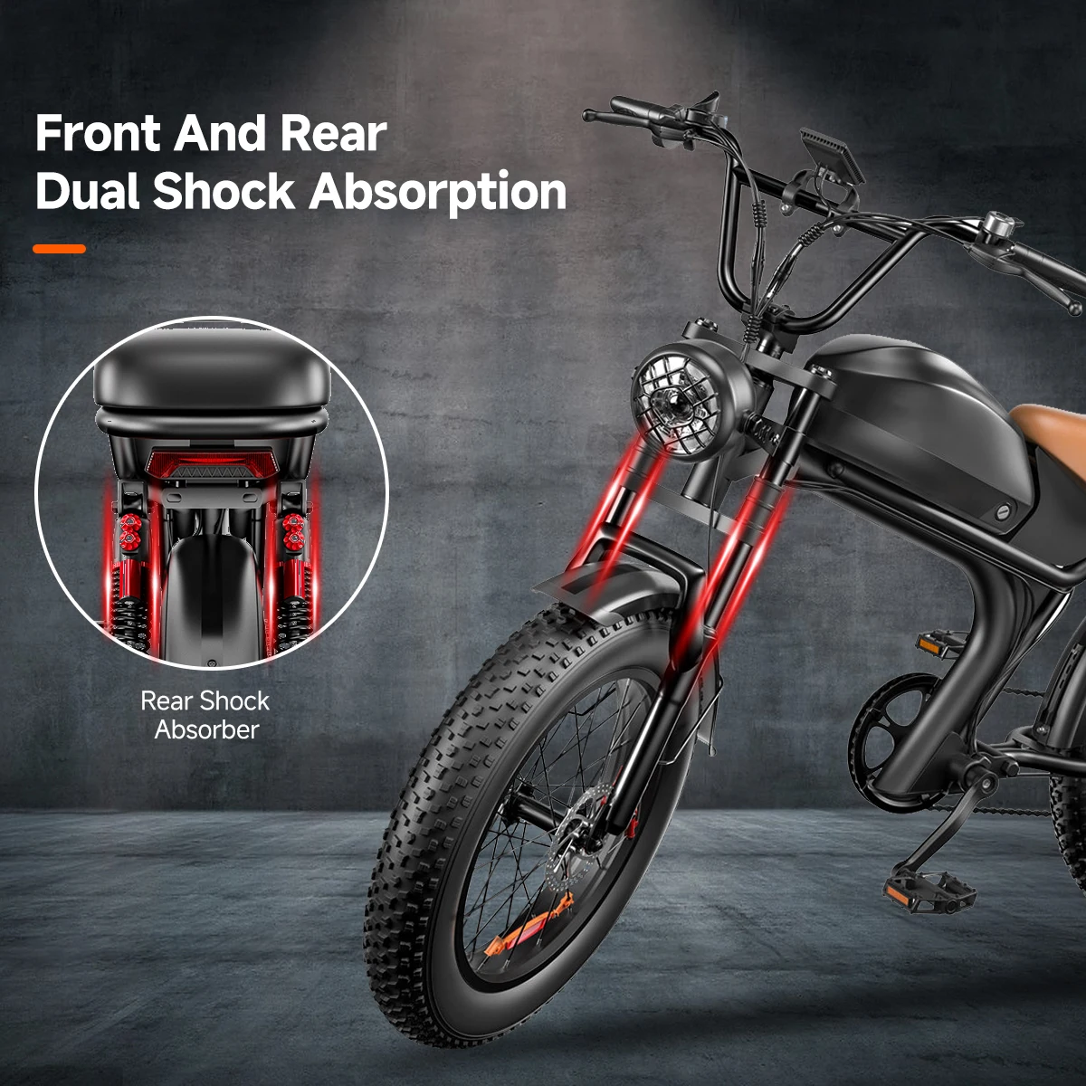 C93 1000W Motor E Bike 48V 20Ah Off Road Electric Bicycle 20"X4" Fat Tire 1000W Motor Ebike 2 Wide Seats electric bike,electric bicycle